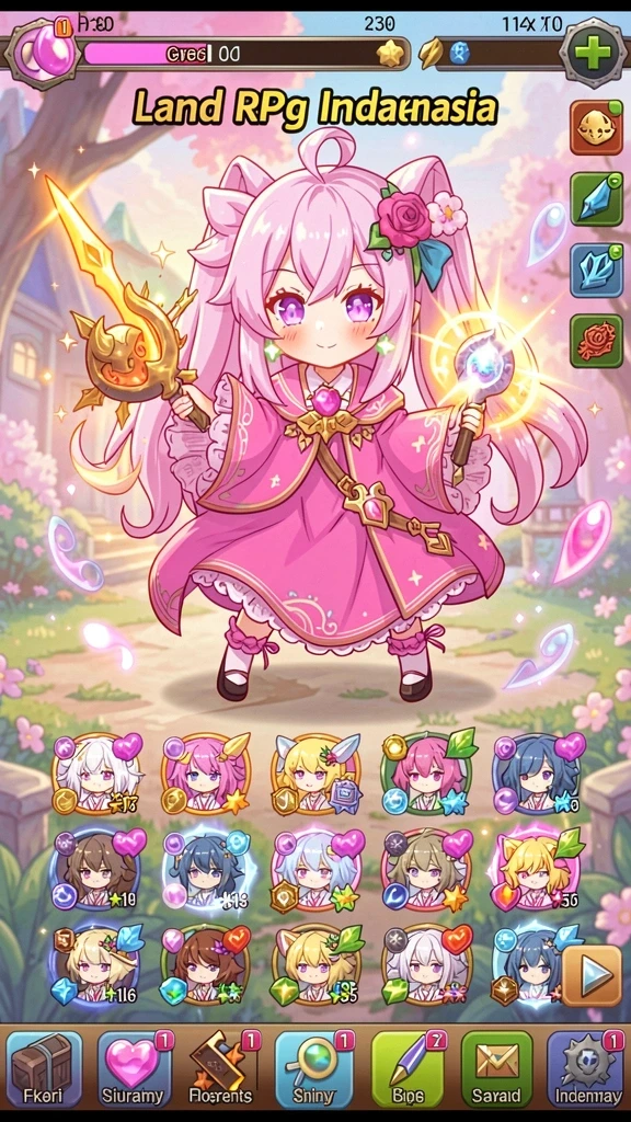 Gameplay seru di dalam petualangan yang menantang.