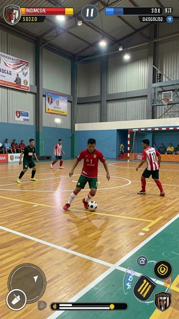 Interaksi karakter yang menarik dalam mode cerita.