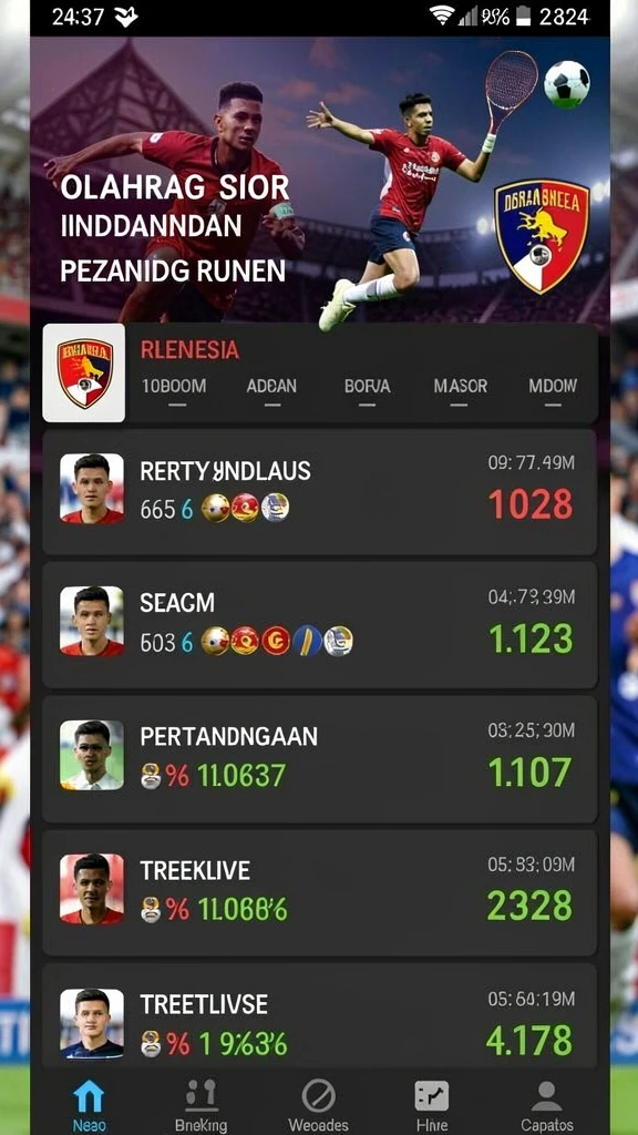 Level menantang untuk meningkatkan keterampilan.