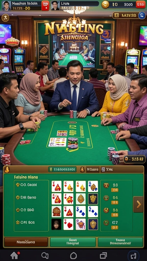 Tampilan antarmuka yang modern dan menarik.