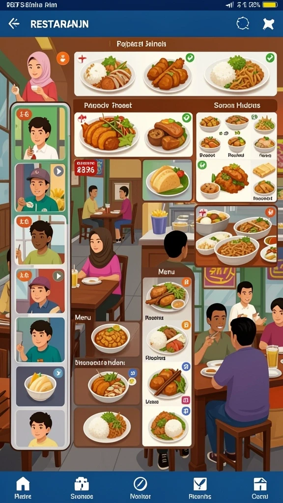 Karakter baru yang penuh warna dan kreatif.