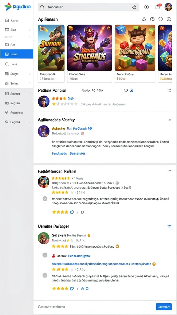 Fitur interaksi sosial yang membuat permainan lebih hidup.