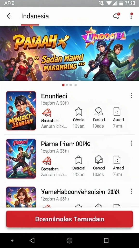 Tantangan menarik di setiap level yang selalu membuat penasaran.