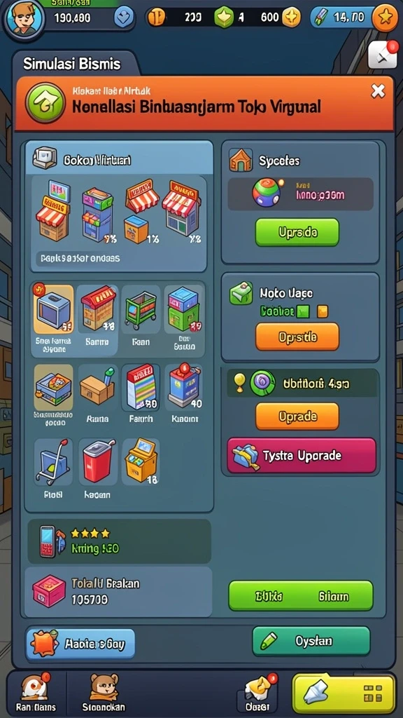 Karakter unik dengan variasi yang banyak dalam gameplay.