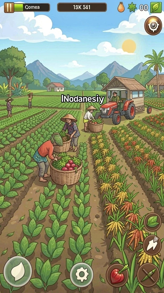 Karakter unik dan upgrade yang menarik.