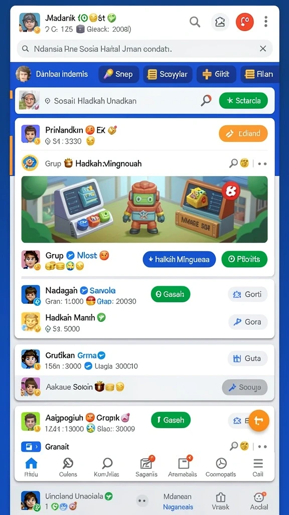 Screenshot menunjukkan karakter utama dalam aksi.
