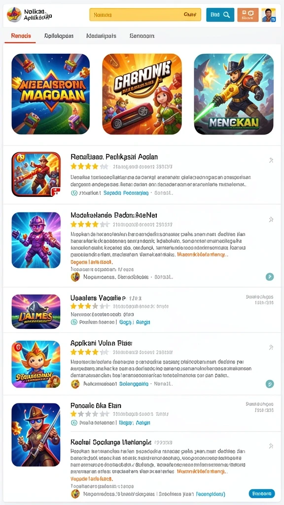 Fitur leaderboard mengajak pemain untuk bersaing dengan teman.