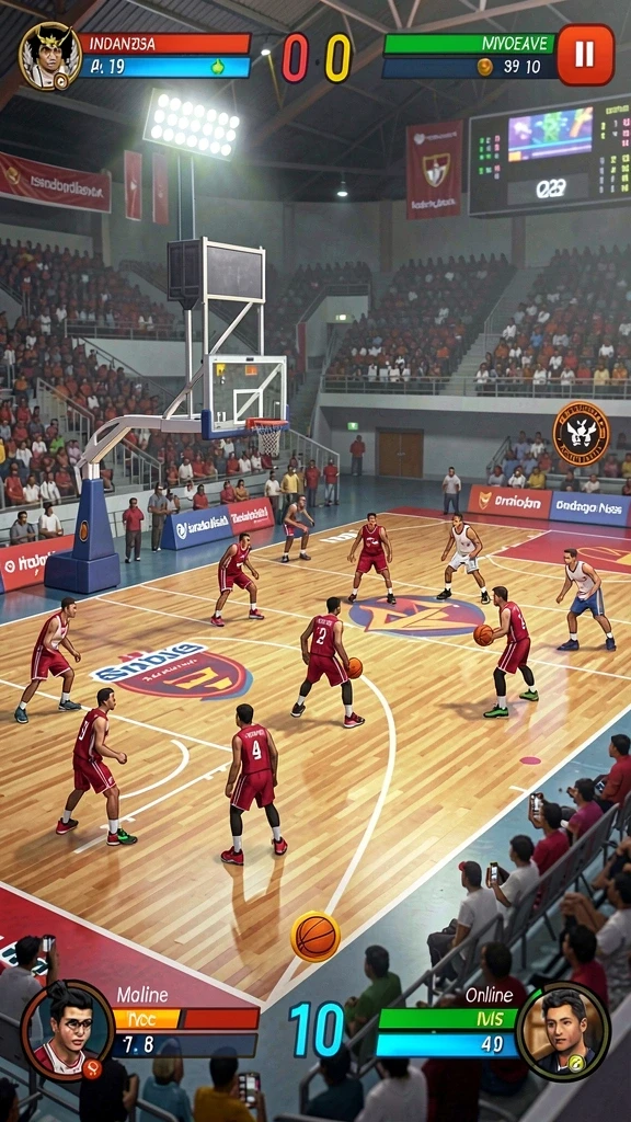Fitur multiplayer yang mendebarkan untuk bersaing.
