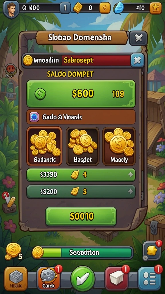 Screenshot menunjukkan gameplay seru dari JUTA7.