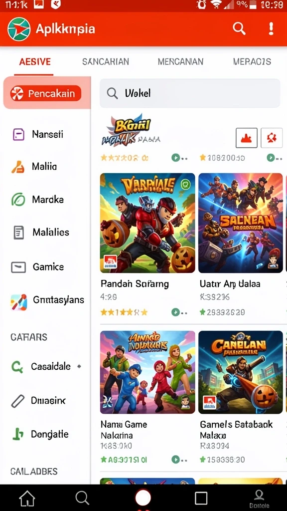 Salah satu level tantangan yang seru di KILAUWIN.