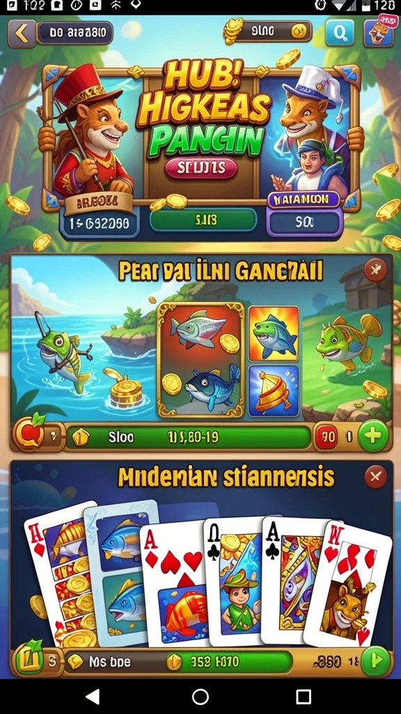 Tampilan antarmuka pengguna yang intuitif.