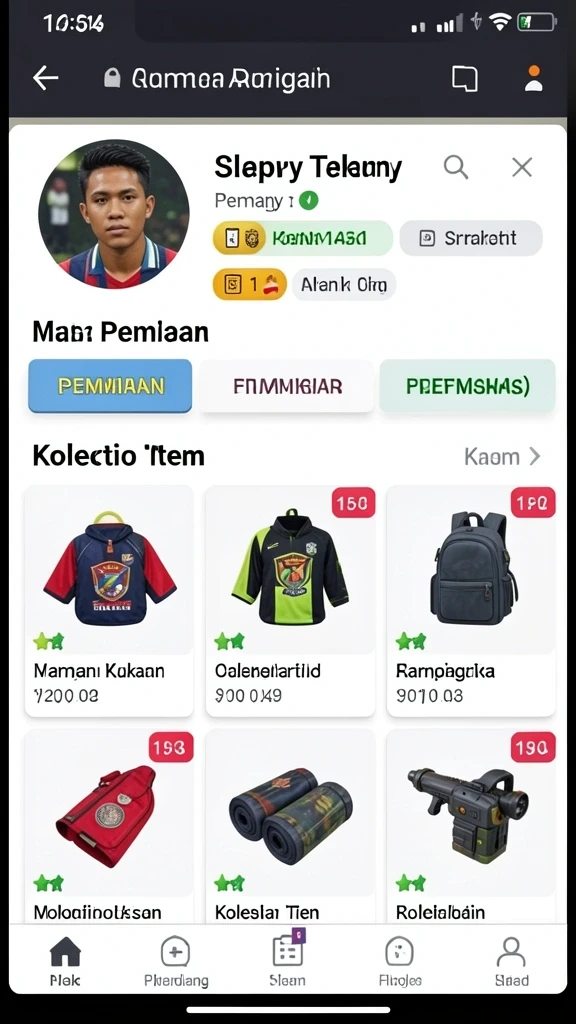 Berbagai permainan seru yang bisa dipilih.