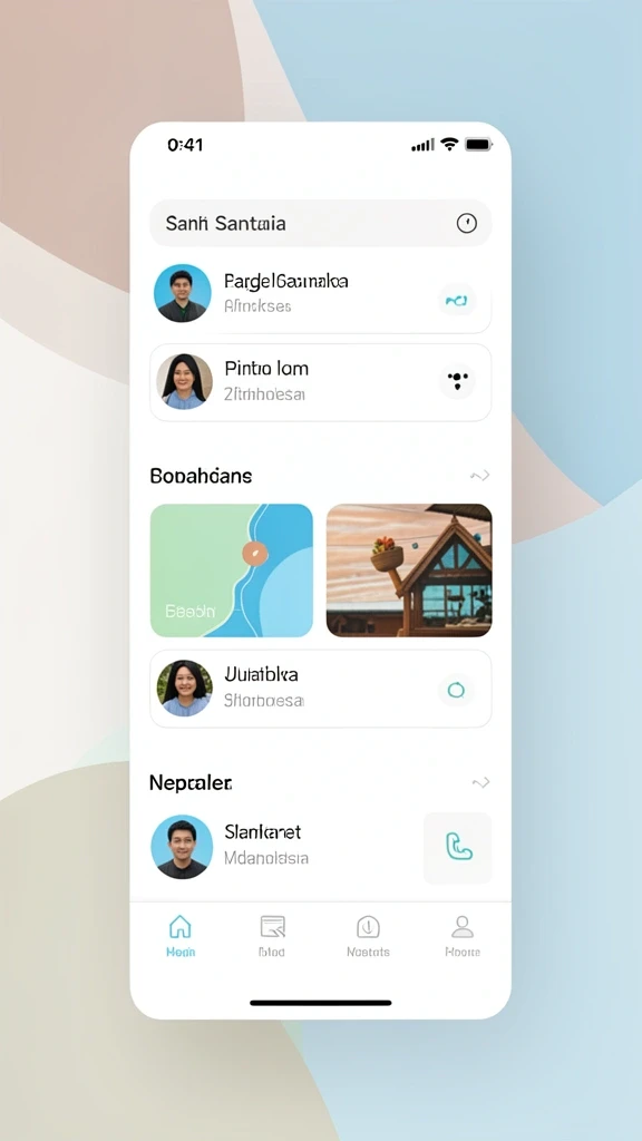 Tampilan beranda aplikasi yang menarik dengan berbagai pilihan permainan.