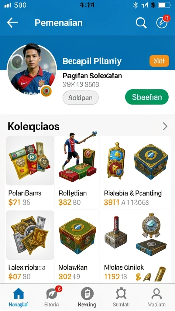 Tampilan antarmuka yang ramah pengguna.