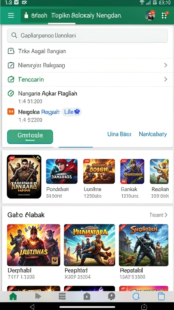 Fitur komunitas yang memungkinkan interaksi dengan pemain lain.