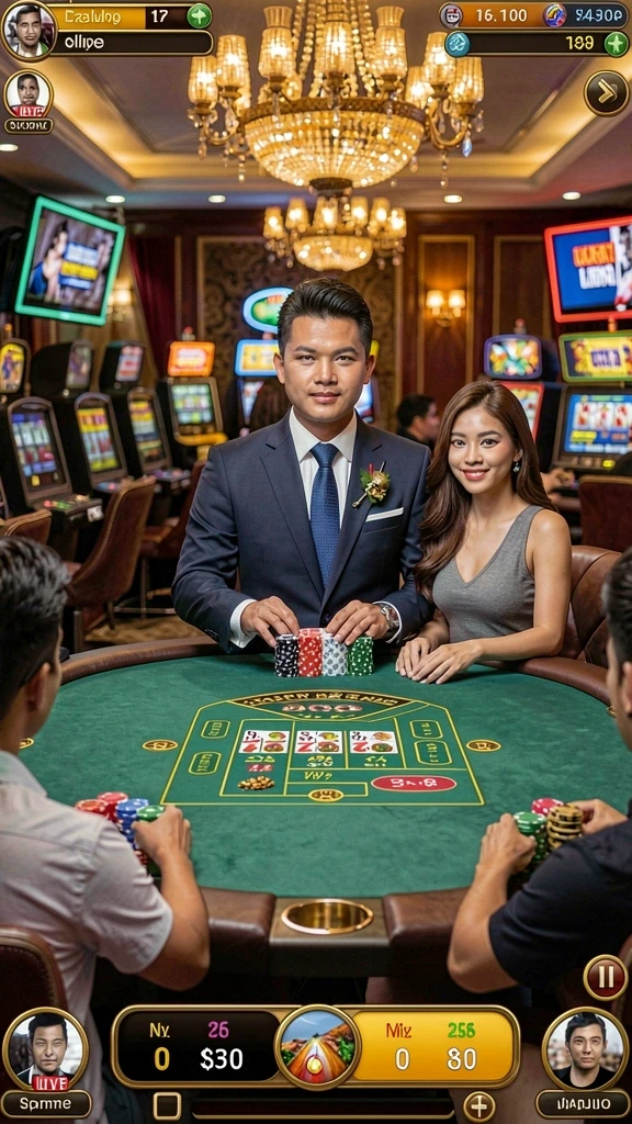 Karakter yang beragam dan unik dalam game.