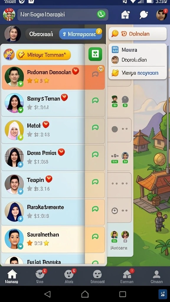 Tampilan awal yang menarik dan informatif.