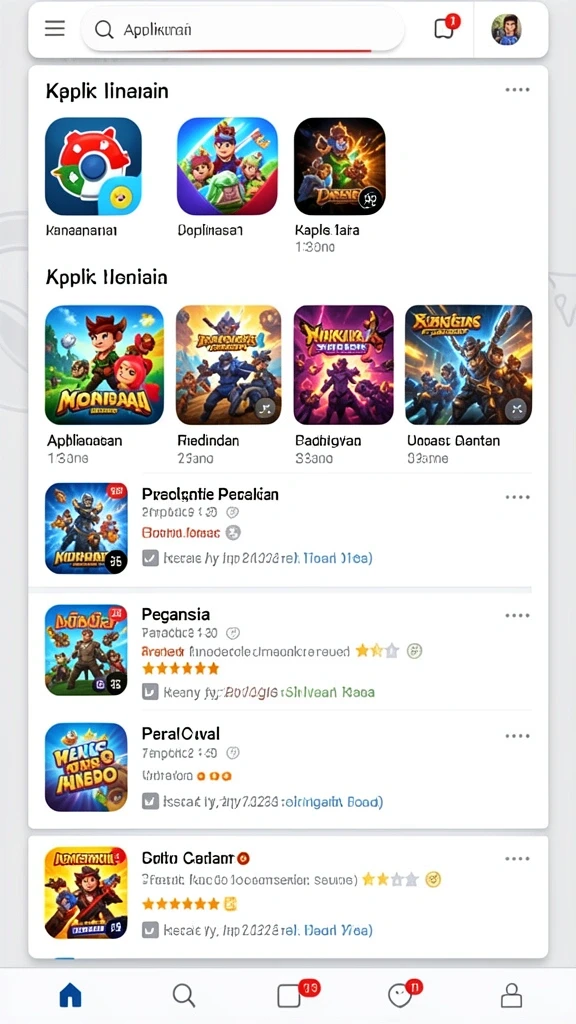 Fitur sosial yang memungkinkan pemain berinteraksi.