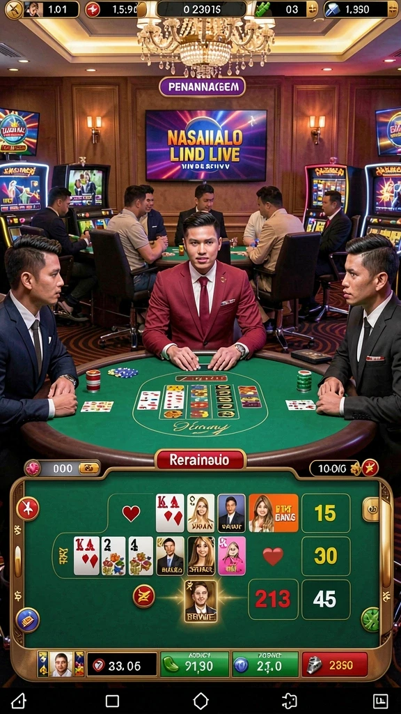Tangkapan layar menampilkan aksi balap yang mendebarkan.