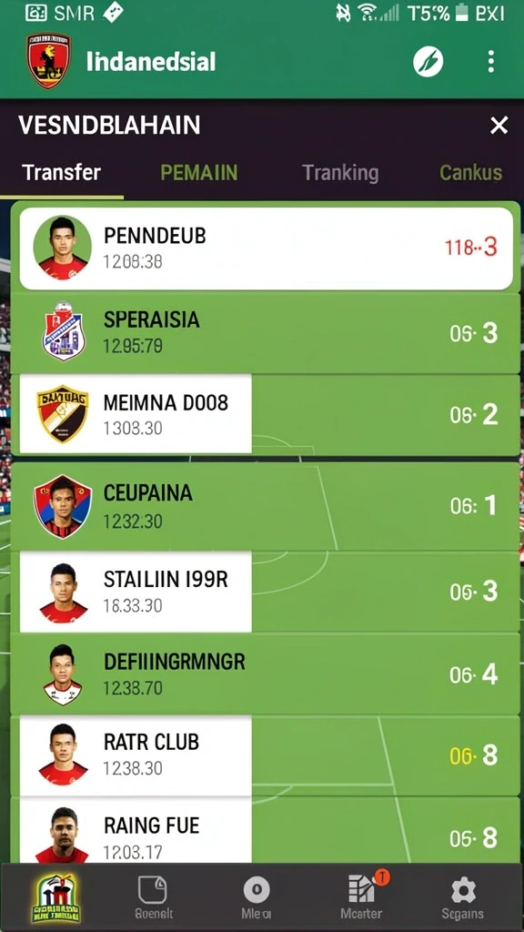 Tantangan level yang mendebarkan dan menarik.