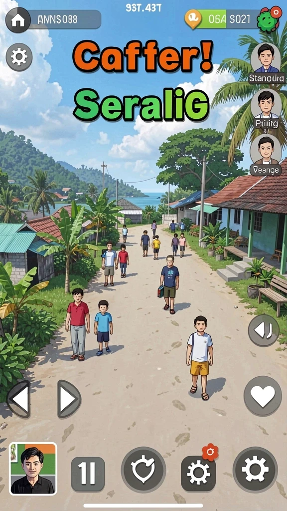 Tampak langsung dari gameplay seru yang ditawarkan REZEGO.