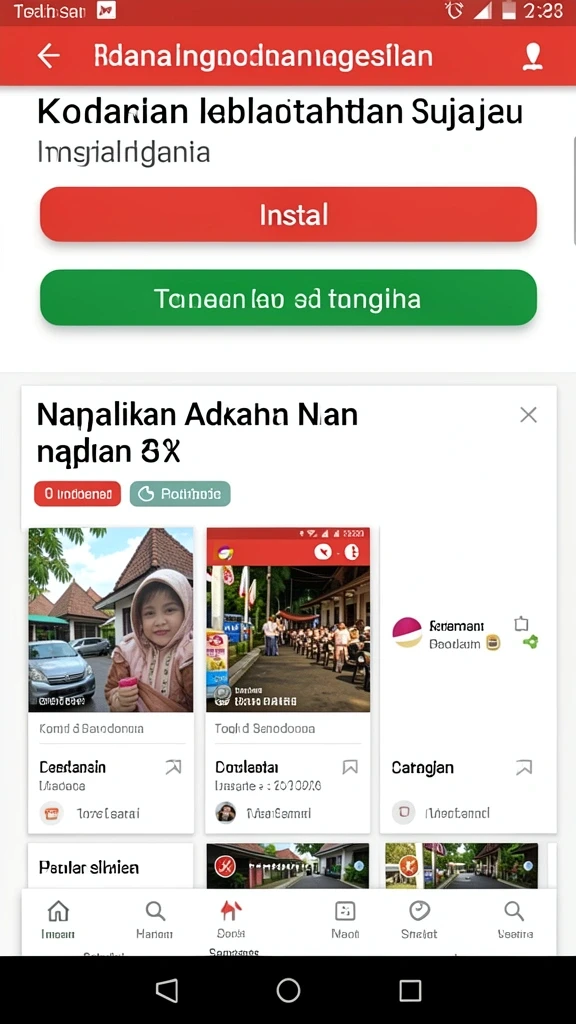 Tampilan antarmuka yang menarik dan user-friendly.