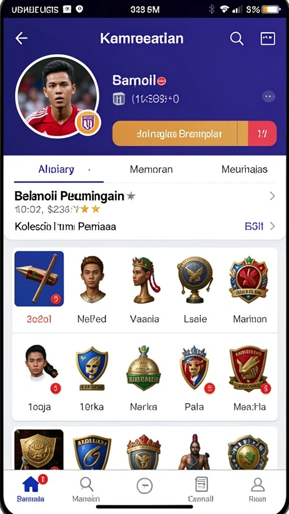 Momen ketika roda berputar, memberikan ketegangan.