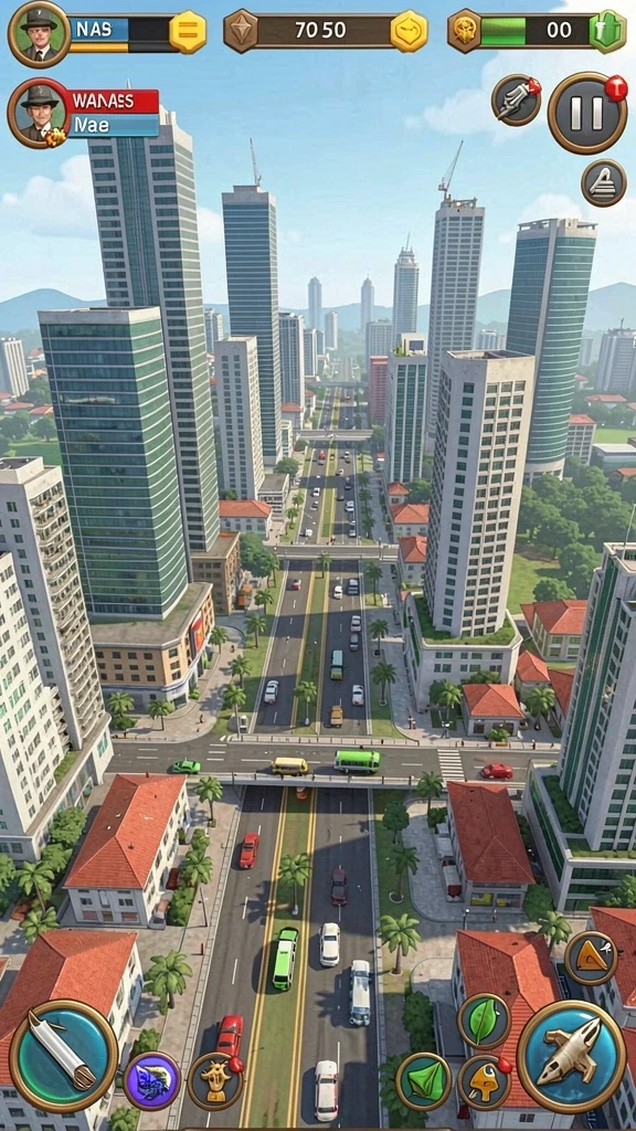 Momen seru dalam gameplay multiplayer.