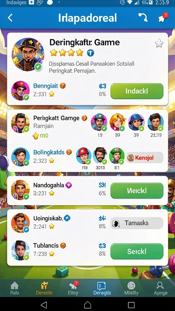 Tampilan grafis yang menakjubkan dan detail karakter.