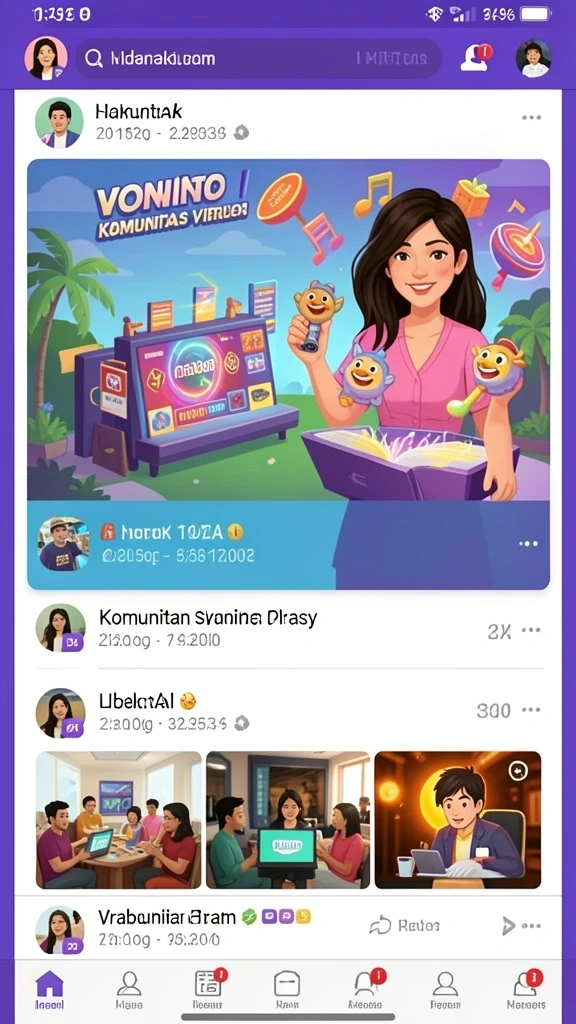 Tampilan antarmuka yang intuitif dan mudah digunakan.