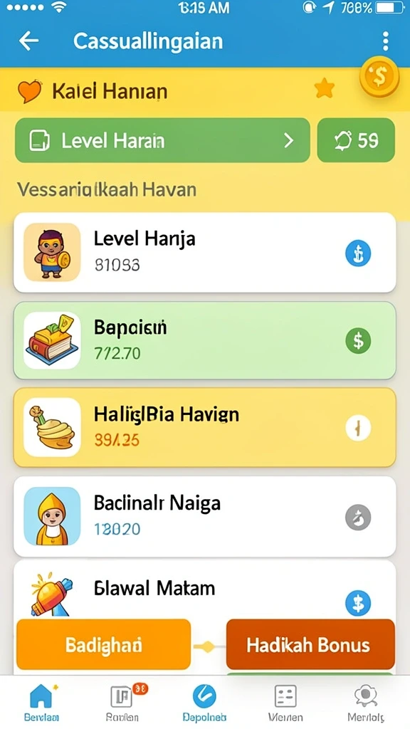 Level baru yang menantang untuk pemain.
