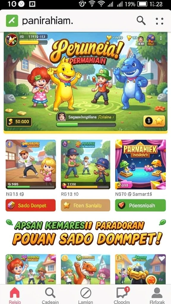 Sistem poin dan reward yang menyenangkan.