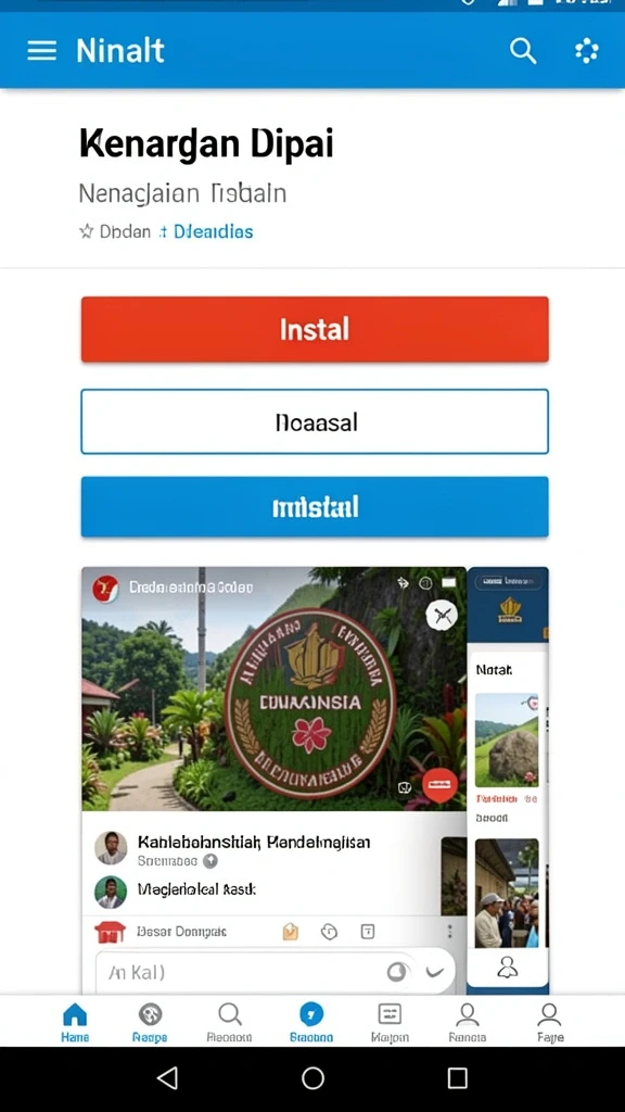 Tampilan antarmuka yang user-friendly dan mudah dinavigasi.