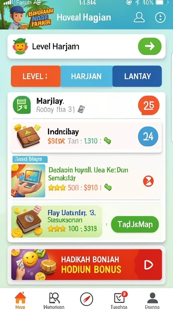 Berbagai pilihan karakter dengan kemampuan unik.